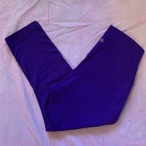 Lululemon Purple Crop Leggings